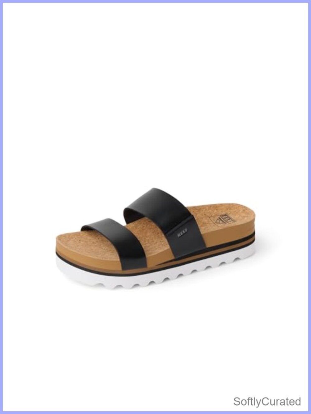 Platform Slide Sandals with Arch Support & Ultra Soft Cushion